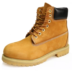 TB001 nubuck leather fashionable timberlind style work safety boots