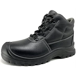 TM010 Resistencia al deslizamiento del aceite antiestático impermeable zapatos de seguridad industrial puntera de acero