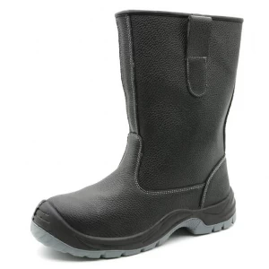 TM011 CE oil water resistant non-slip steel toe prevent puncture anti static rigger boots