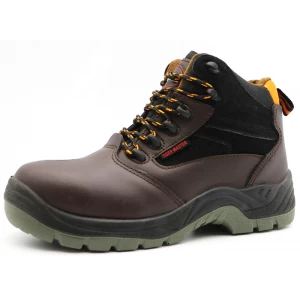 TM2004 Oil slip resistant suede leather lining chile industrial safety shoes steel toe cap
