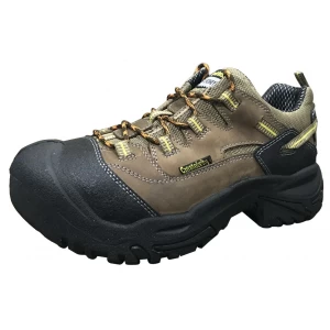 Toe part TPU nubuck leather sport work safety shoes