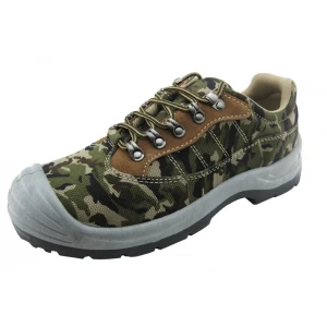canvas fabric pvc sole waterproof work shoes