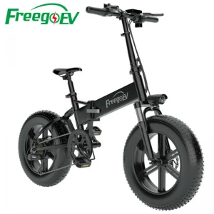 2021 Freego новая концепция электрического велосипеда 20-дюймовая толстая шина 1000 Вт на складе в США, Калифорния