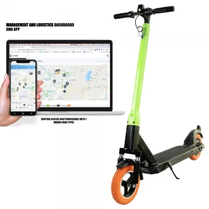 Freego 10 pouces suspension avant batterie échangeable cadre solide scooter de partage public V4.1