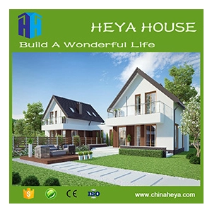 China Flat Pack HEYA DIY Unterkunft Design Stahlkonstruktion Villa zu verkaufen