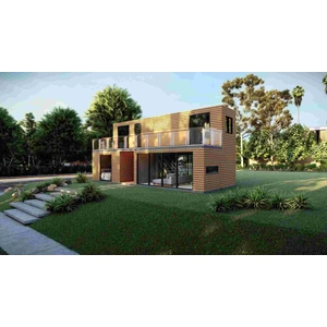 Container Prefabricated Flat Pack Container Home Model Sales On South Africa -3X01