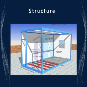 Container home hotel steel structural housing portable office dormitory commercial building