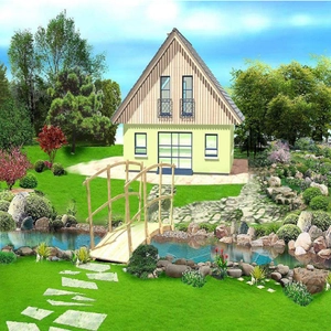 HEYA 2018 nuova costruzione per la casa design in acciaio prefabbricato architettura edificio di lusso prodotti di produzione cinese