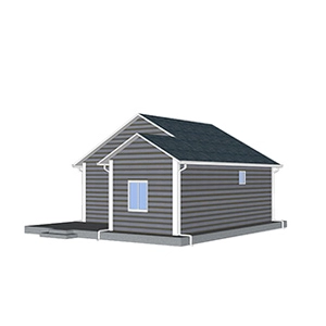 2B01-B Çin 2 odalı sandviç panel ev hazır prefabrik konaklama tedarikçisi