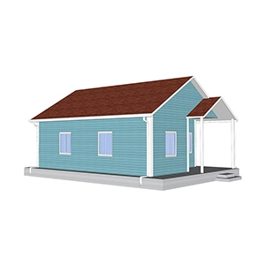 Heya-2B02-B Çin 2-room sandviç panel ev nakliye prefabrik tasarım