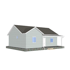 Heya-2Q06 Çin 2 oda ışık ölçer evi kolayca inşa dayanıklı prefabrik ev