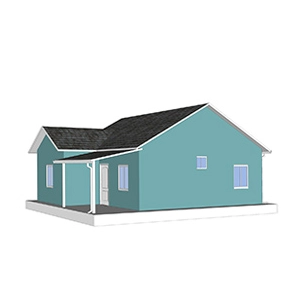 Heya-2S03 Satılık 2 yatak odalı beton köpük ev