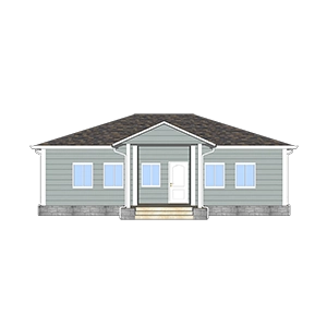 Low cost steel frame modular homes in China - 3B03