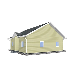 Heya-3Q01 Çin 3 oda ışık göstergesi ev lüks prefabrik ev