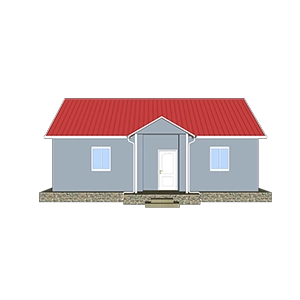 Heya-3S02 China 3 bedroom foamed cement easy build house design in South Africa