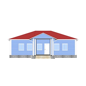 Heya-3S03 China 3 bedroom foamed cement low cost stronger prefabricated homes