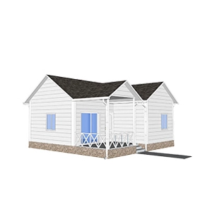 Heya-B01-B Çin 1 oda sandviç panel ev satılık en çok satan prefabrik otel inşaatı