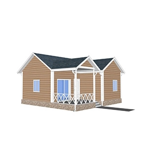 จีน 1 ห้องนอนบ้านสำเร็จรูปขนาดเล็ก