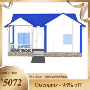 Konut - (Heya-B01) Çin 1 odalı sandviç panel ev yaşam için en çok satan prefabrik kabin üreticisi