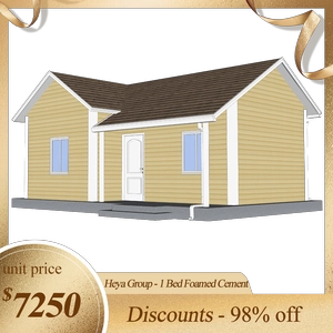 Çin 1 yatak odalı prefabrik beton ev - S02