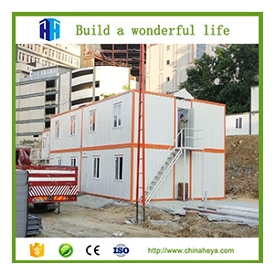 assembly prefab container dormitory house for building site