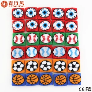 Fábrica de confecção de malhas da profissão China, atacados personalizados estilos diferentes de protetor de dedo de esportes