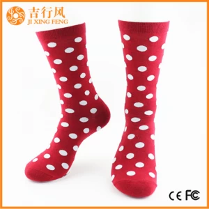 China women polka dot socks factory wholesale custom polka dot socks