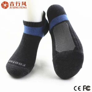 Fabricante de meias de desporto profissional chinês, personalizado meias curtas funcional esportes