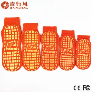 The most popular style of trampoline park non slip socks, wholesale custom socks in China