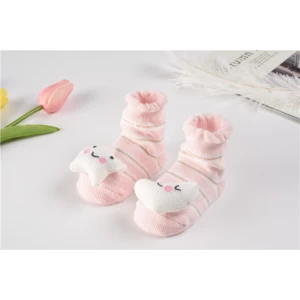 3D babysokken met poppenfabriek China 3D babysokken met poppenfabriek
