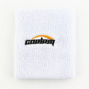wholesale custom embroidery logo sport cotton wristband,made in China