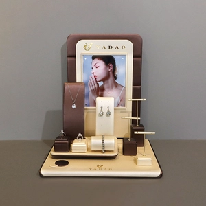 mini jewelry counter showcase display set window jewelry display set jewelry props display rings earrings pendant