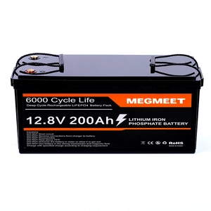 Niestandardowy akumulator Lifepo4 12,8 V 200 Ah zamiennik kwasu ołowiowego Bateria litowo-żelazowo-fosforanowa System przechowywania energii słonecznej
