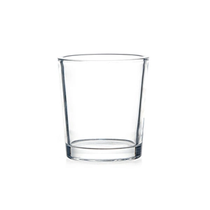 Vidrio de vela clásico de 7 mm de espesor 11 oz para hacer velas perfumadas