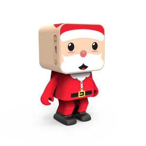 Weihnachtsmann-Würfeltanz-Mini-Lautsprecher