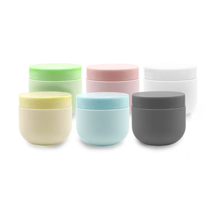 Barattoli di crema vuoti da 150 ml Barattoli di plastica da 5 once con coperchi