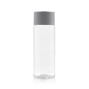 300ml 350ml 400ml 500ml 1L PET Πλαστικό μπουκάλι σχήματος VOSS