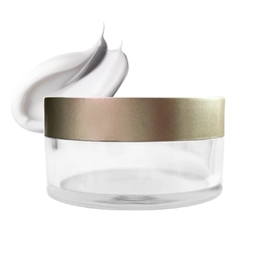 Luxury Cosmetic Packaging 50ml PET Plastic Cream Jar