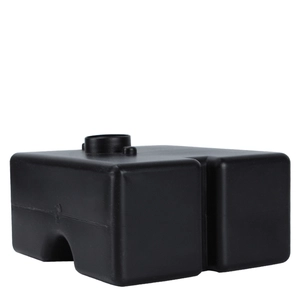 Produttore di serbatoi d'acqua per vaporizzatori per indumenti in HDPE quadrato nero personalizzato