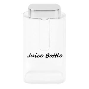 Bottiglia d'acqua promozionale in plastica da 400 ml Memo Bottiglia d'acqua a forma quadrata piatta con logo personalizzato stampato