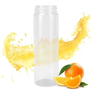 Bottiglia di plastica per acqua potabile di alta qualità Contenitore per bevande in PET Bottiglia di succo di frutta in plastica da 185 ml