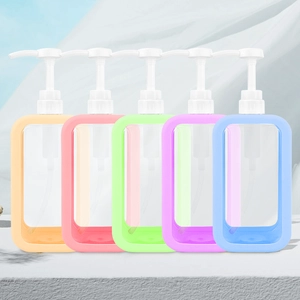 Popular Replace 2L PET Empty Bottles with Plastic Large Capacity Cleaner Laundry Detergent Bottles