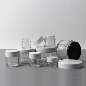 5 ml 10 ml 15 ml 20 ml 30 ml 50 ml 100 ml 120 ml PET przezroczyste słoiki z kremem kosmetycznym plastikowy pojemnik na peeling do ust plastikowy słoik