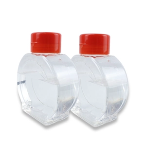 Bestseller 370ml Plastikowe butelki na syrop miodowy PETG klasy spożywczej Plastikowa butelka na sos do wyciskania z zakrętką z klapką