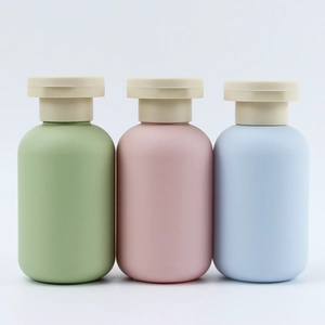 Recycelbare 110 ml HDPE-Flasche für weiche Körperlotion, Shampoo-Kunststoffflaschen, leere Squeeze-Shampoo-Flasche