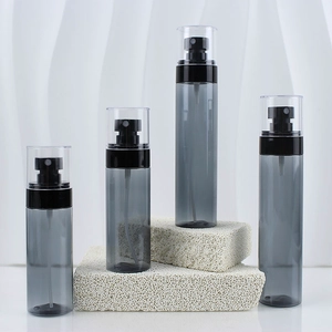 wholesale White skin care set plastic skincare packaging cosmetics bottles and jars cosmetics set package for skin care - COPY - ig98c7