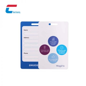 الشركة المصنعة لبطاقة RFID Ntag216 Chip Card RFID المخصصة