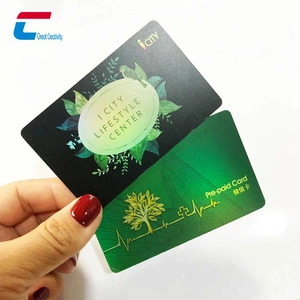 Пользовательская печать RFID PETG Членская карта Пластиковая голограмма Производитель визитных карточек