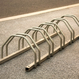 Hot Dip Galvanized Bike Parking Racks for 5 Bikes