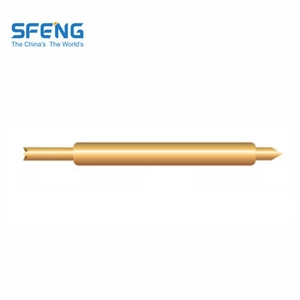 Gold plated BGA test probe Double head pogo pin
